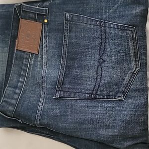 3 pair Men's Dark Blue Lucky Brand Jeans